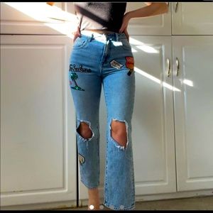 PACSUN Exclusive L.A. High Waisted Mom Jeans